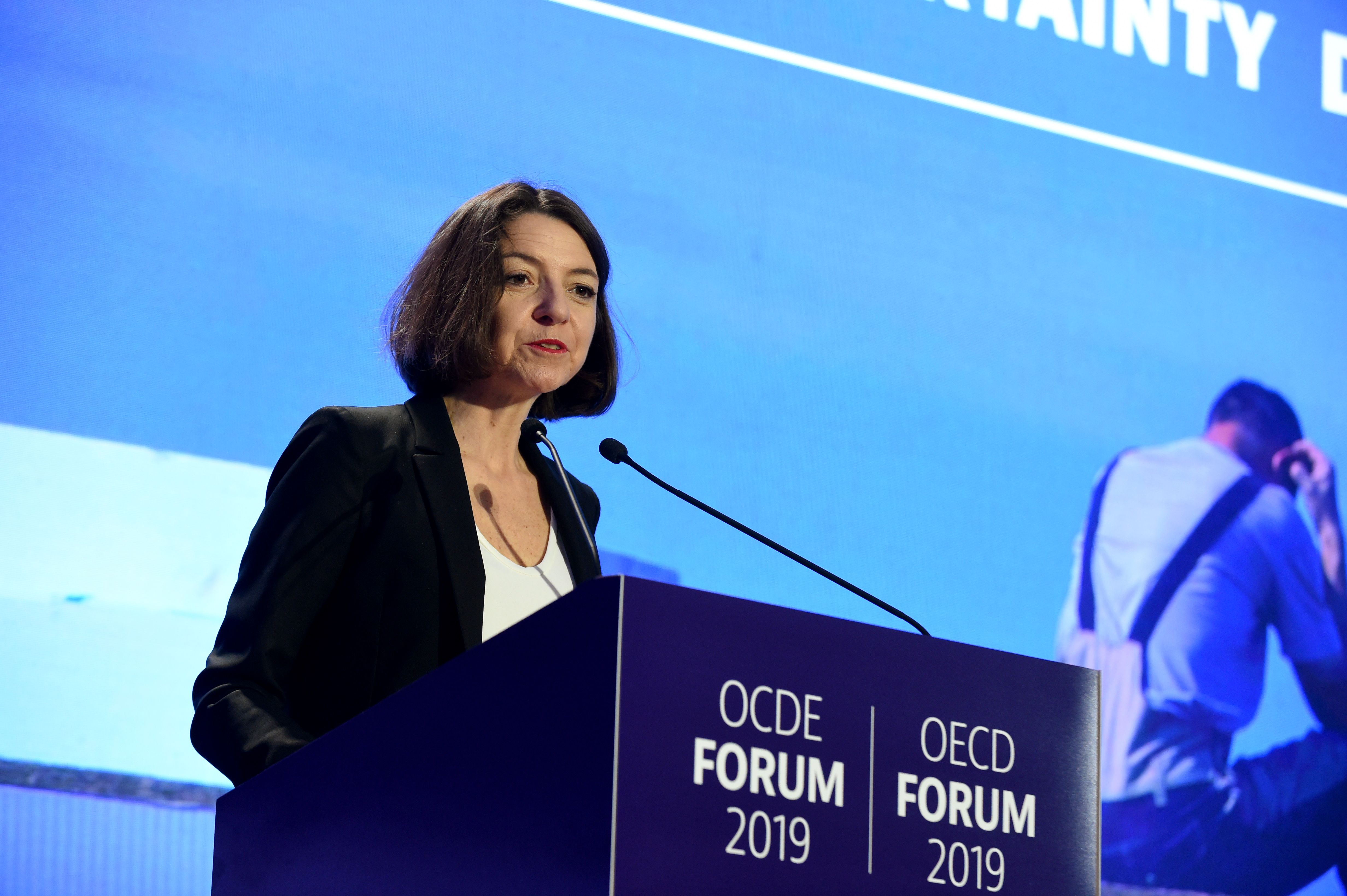 Kepala ekonomi OECD Laurence Boone