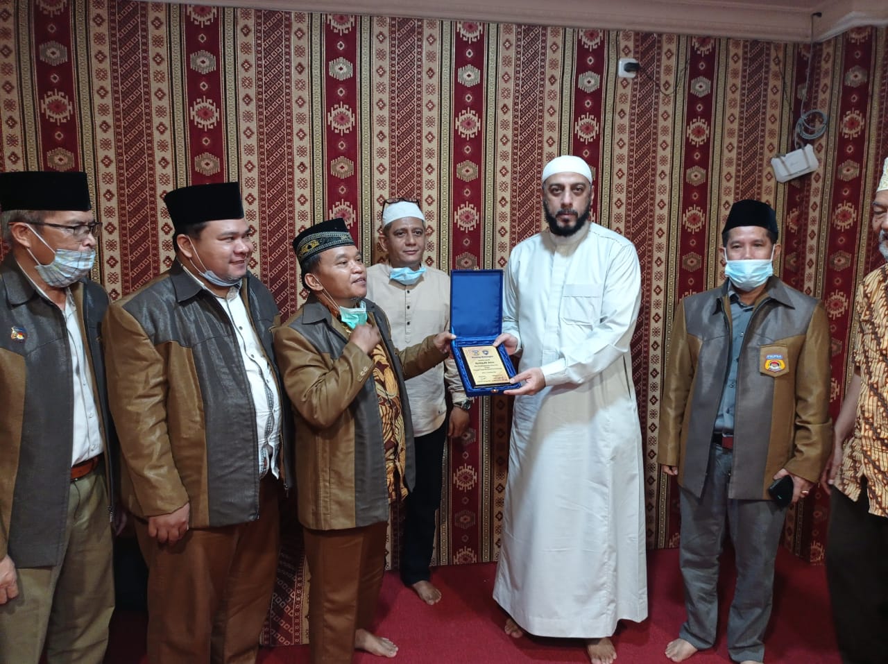 Silaturahmi Dai Kamtibmas dengan Syekh Ali Jaber