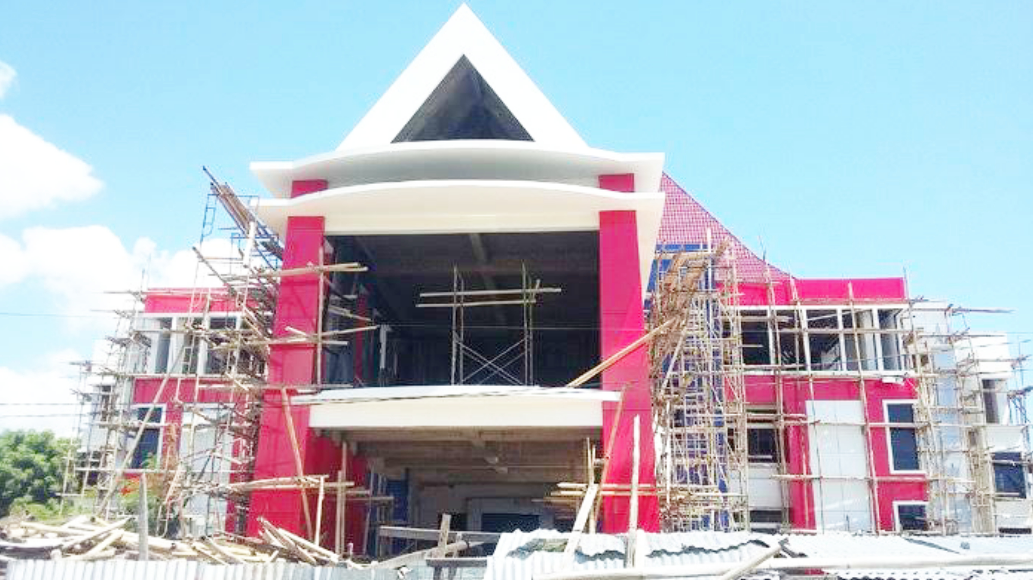 Gedung Kantor Bupati Sikka yang menjadi sengketa