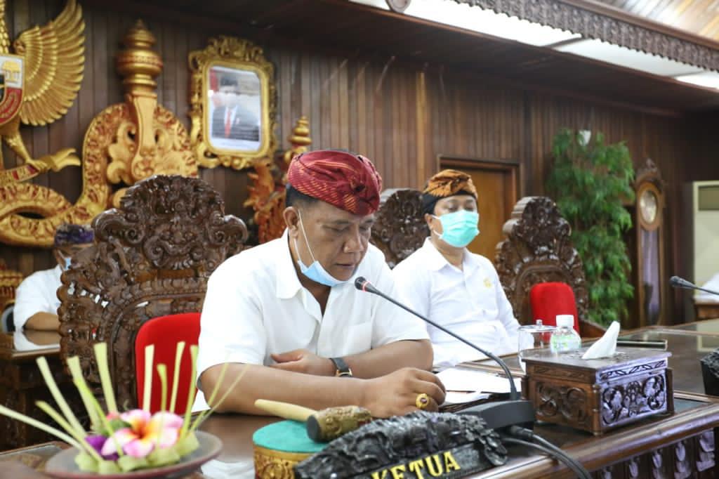 Ketua DPRD Klungkung, Anak Agung Gde Anomi.