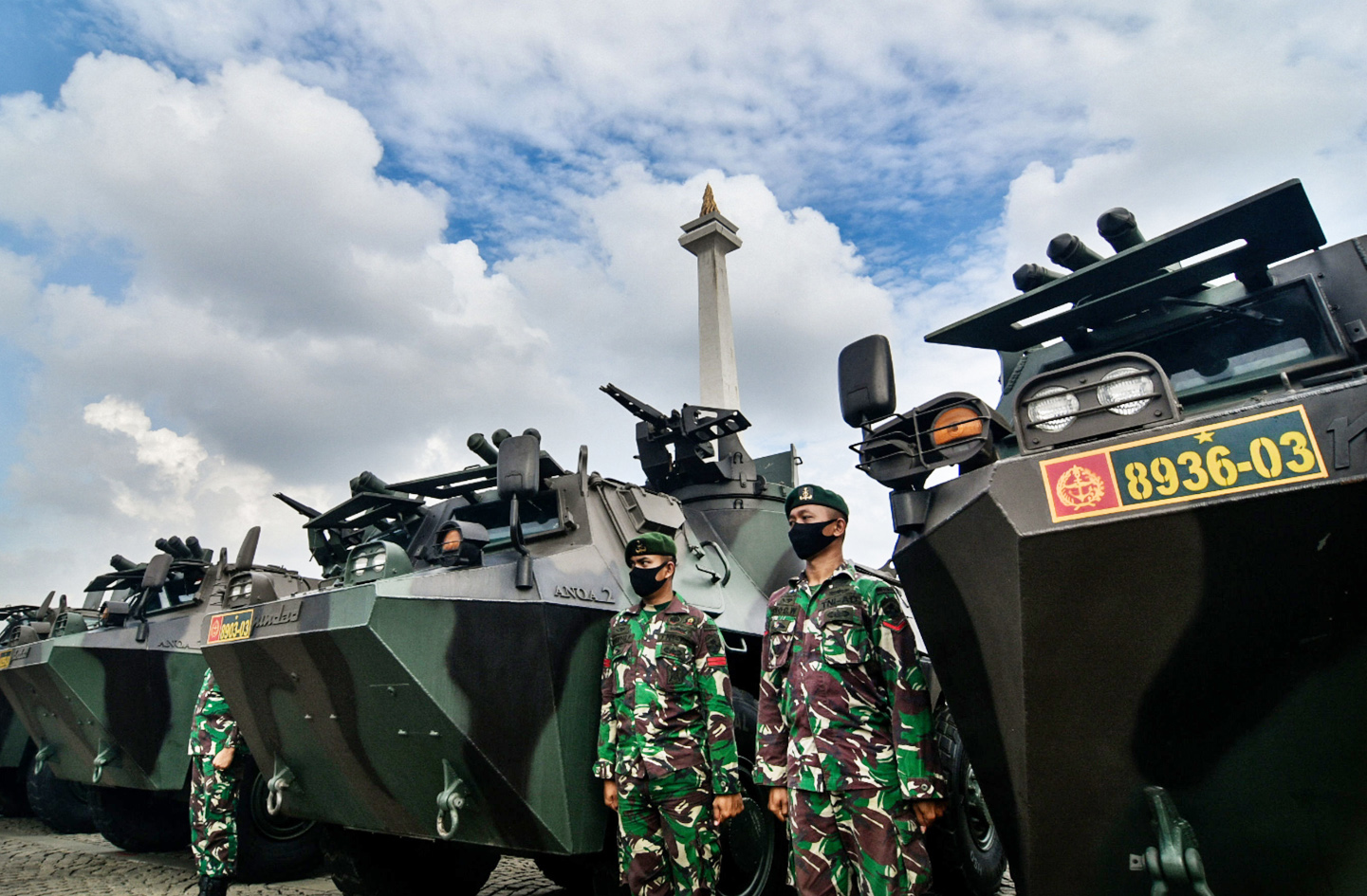 5000 Aparat Gabungan dan 7500 Personel Cadangan Amankan Demo 1812