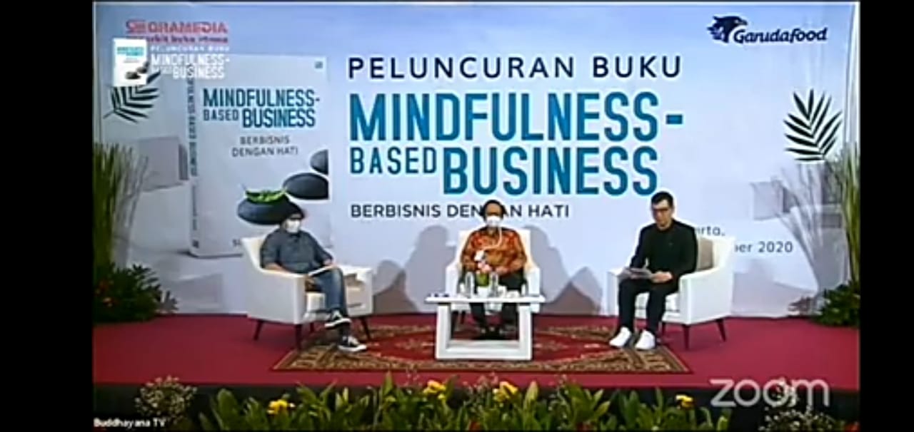 Diskusi Peluncuran Buku 'Mindfulness-Based Business: Berbisnis dengan Hati' karya Sudhamek AWS
