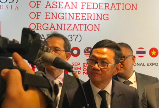 Ketua Umum Persatuan Insinyur Indonesia (PII) Heru Dewanto.  