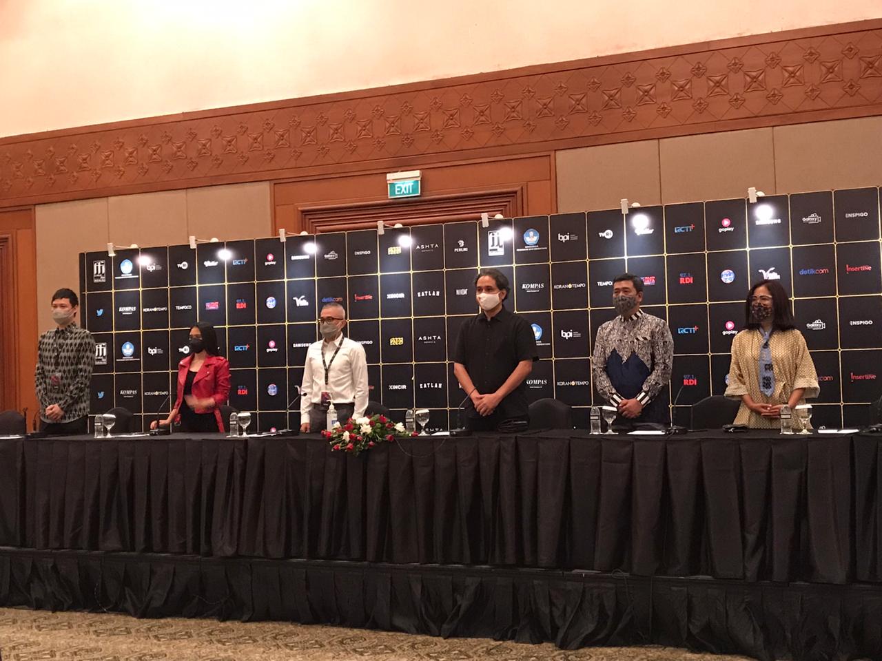 Jumpa pers FFI 2020 di Jakarta, Sabtu (5/12) 