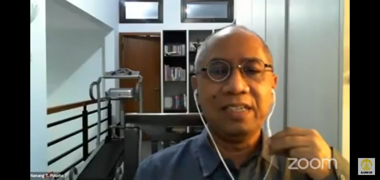 Guru Besar Seismologi Institue Teknologi Bandung (ITB) sekaligus Perintis Pendidikan Antikorupsi ITB Nanang T Puspito.