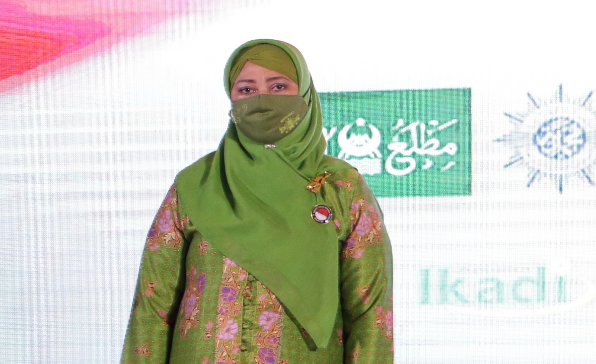Bendahara Umum Pengurus Pusat Muslimat Nahdlatul Ulama (PP Muslimat NU) Andi Nurhiyari Jamaro. 