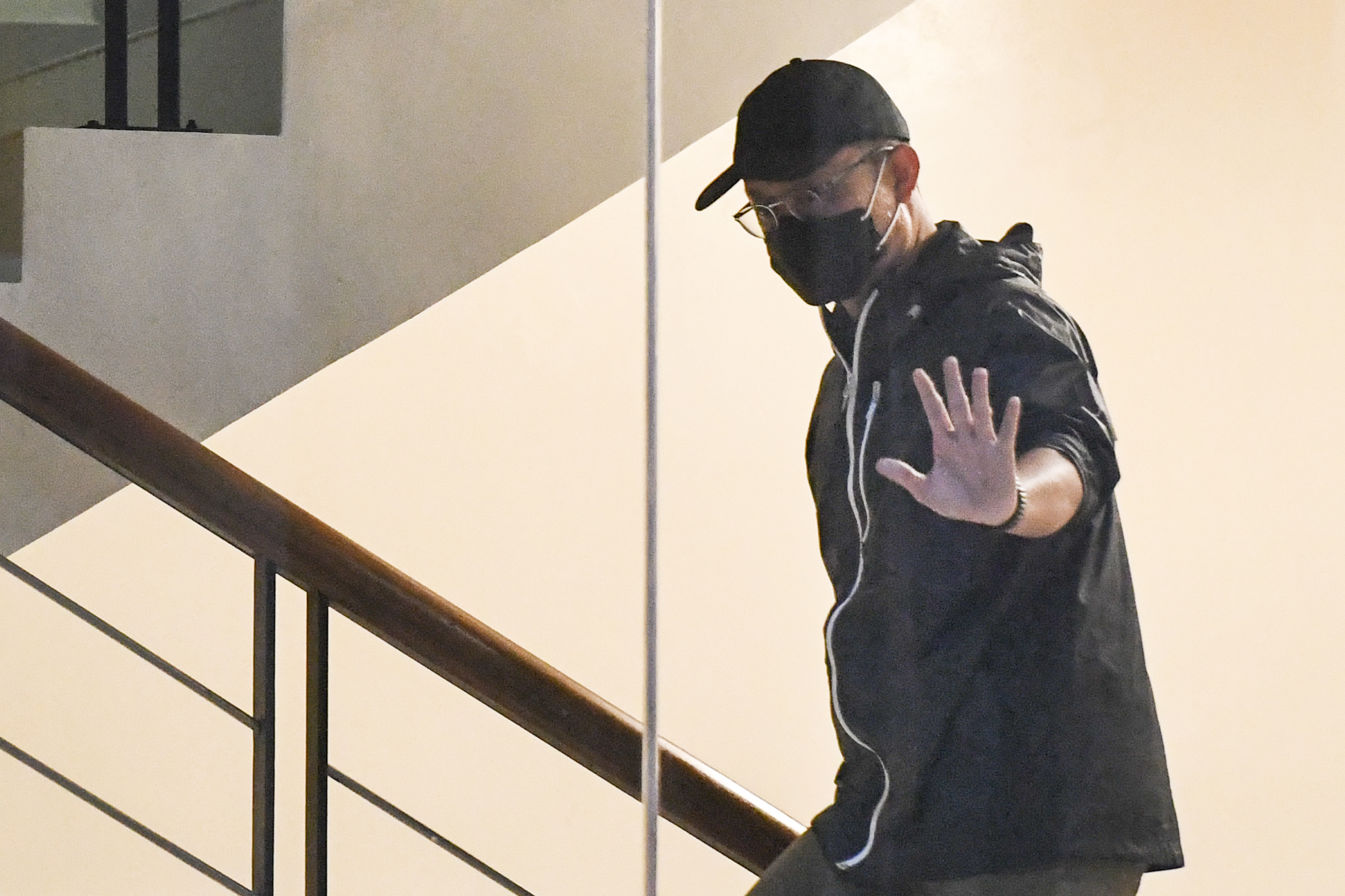 Menteri Sosial Juliari P Batubara di Gedung KPK