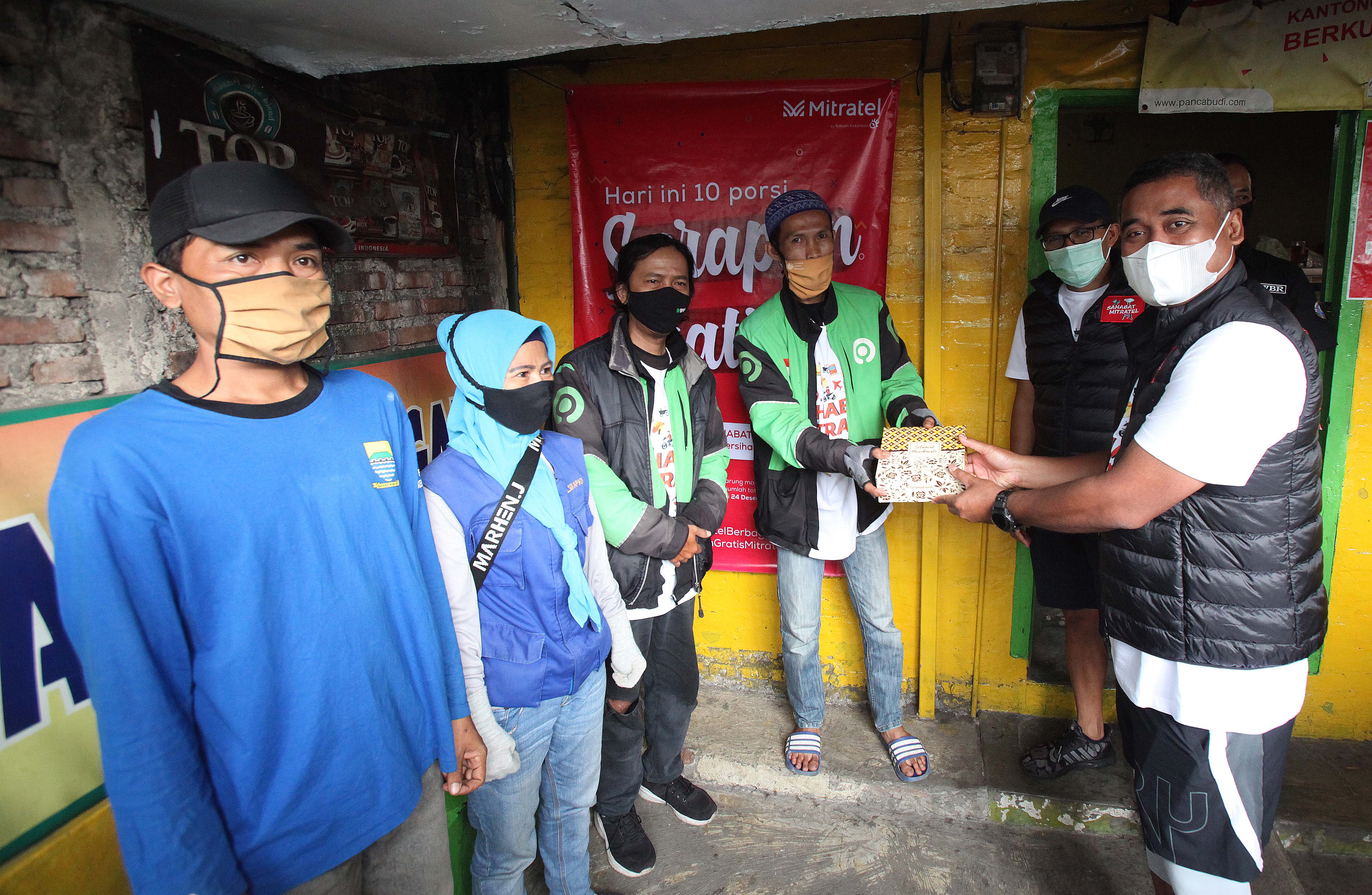 Sarapan gratis dari anak usaha Telkom, Mitratel