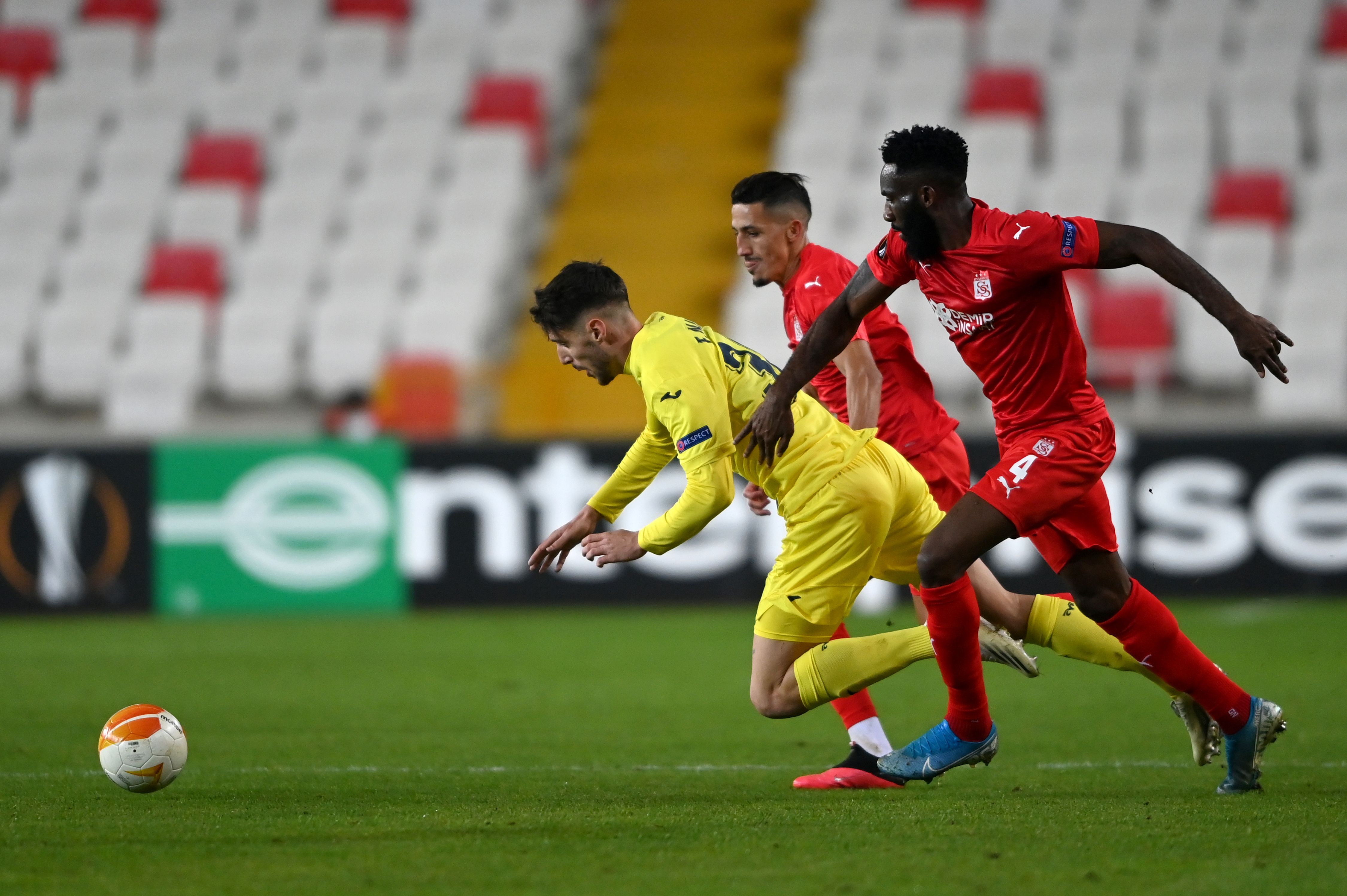 Laga Liga Europa antara Villarreal dan Sivasspor