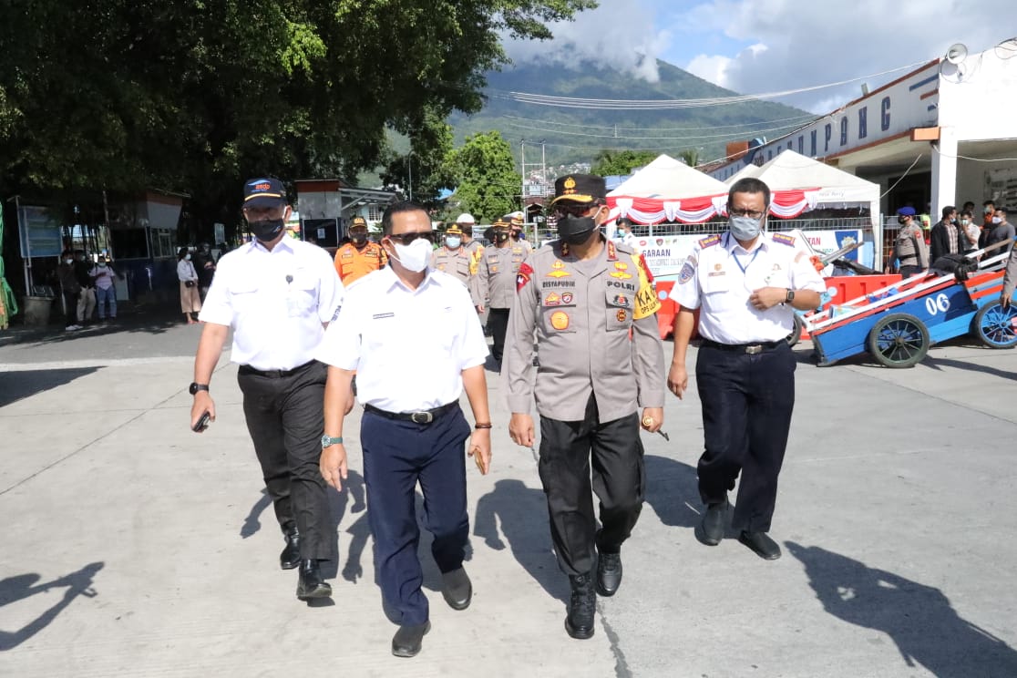 Kapolda Maluku Utara Cek Keamanan Natal dan Tahun Baru 