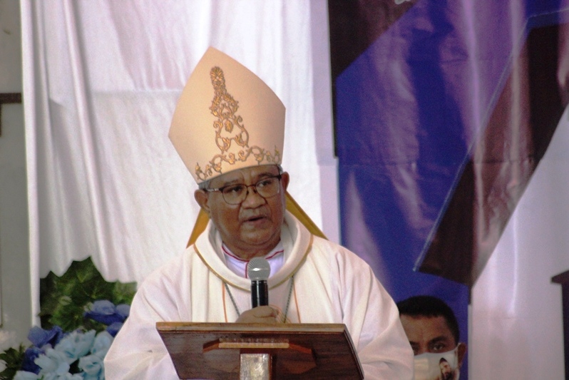 Uskup Maumere Mgr. Edwaldus Martinus Sedu.