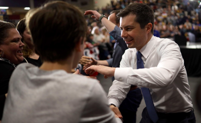 Mantan Wali Kota South Bend, Pete Buttigieg. 