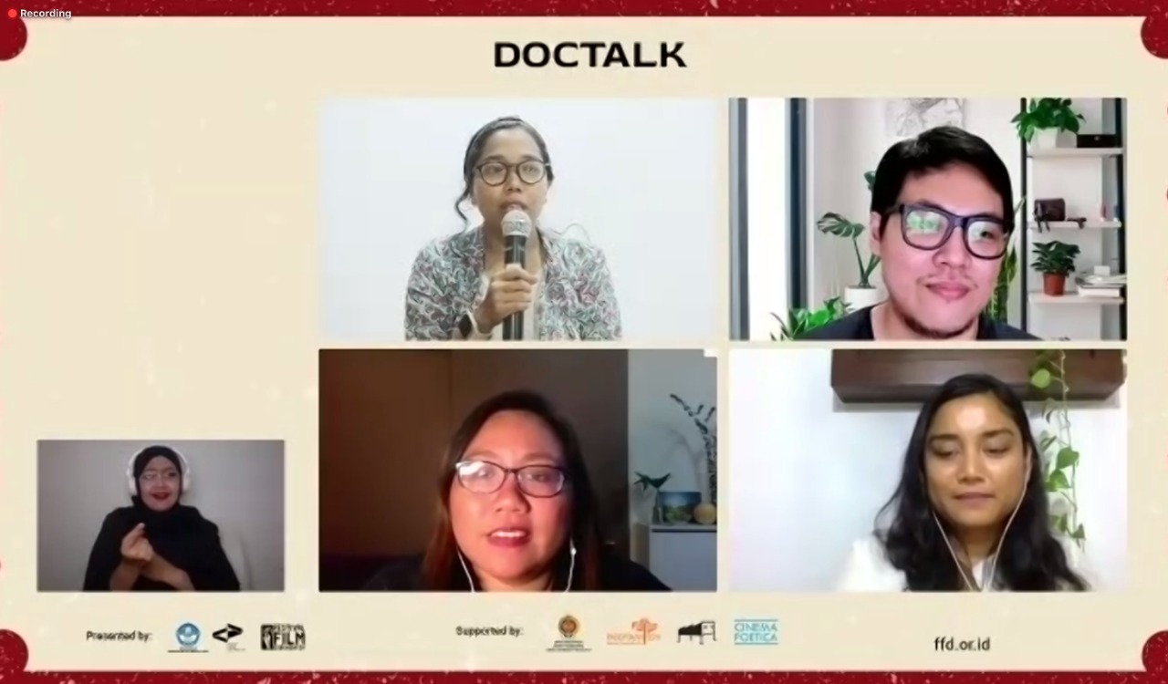 Diskusi virtual Festival Film Dokumenter (FFD) 2020 Co-Producing Documentary Project.