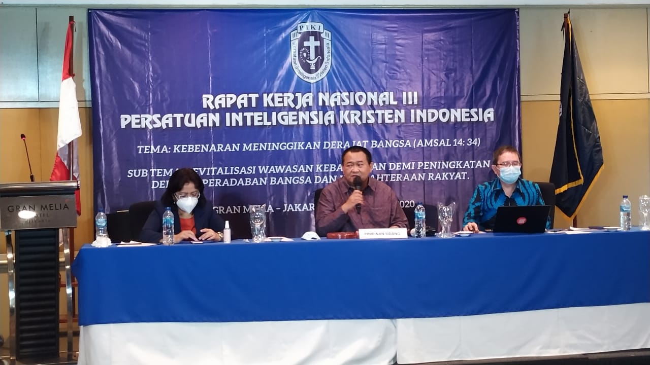 Rakernas ke-III PIKI berlangsung di Jakarta Sabtu (12/12) dan digelar secara tatap muka dan virtual .