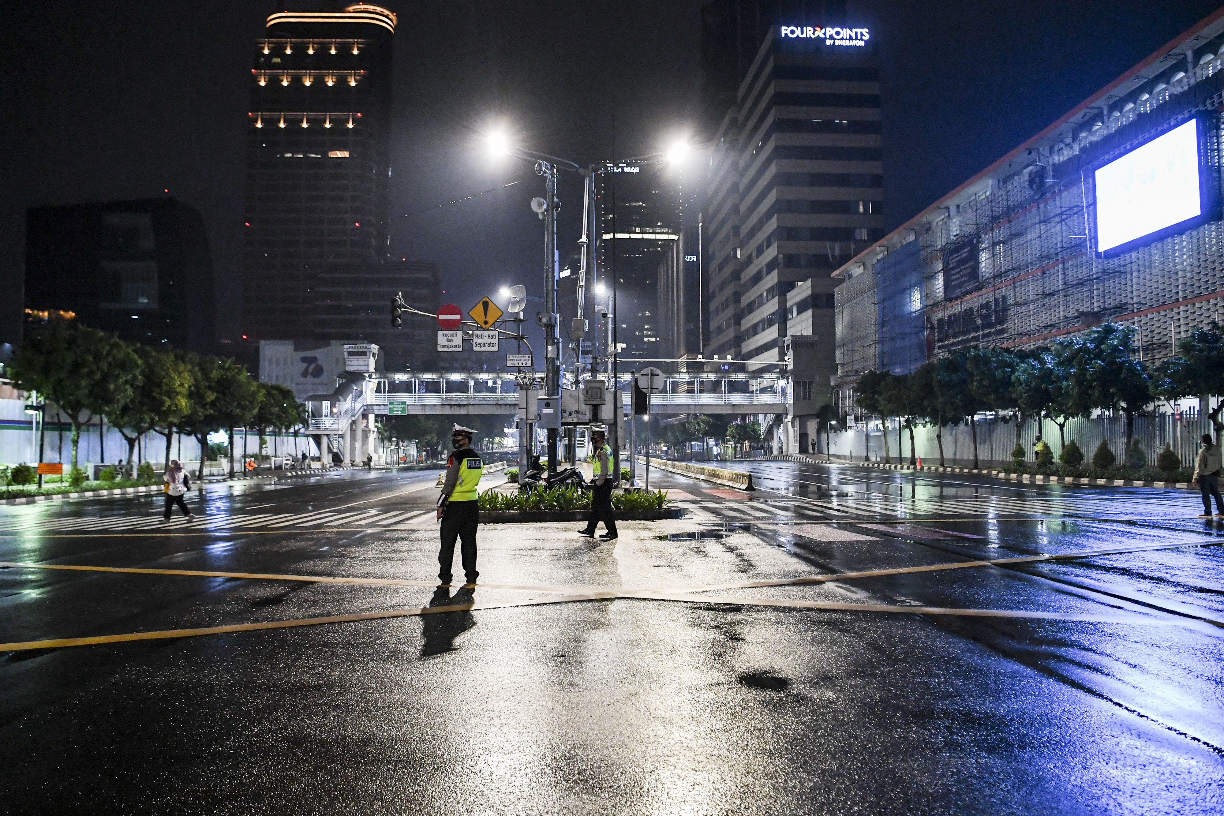 Kawasan Monas, Jakarta.