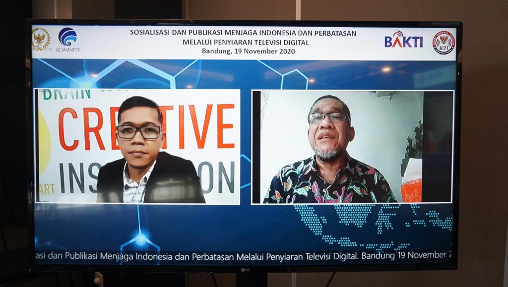 Acara 'Sosialisasi dan Publikasi bertajuk Menjaga Indonesia dan Perbatasan melalui Penyiaran Televisi Digital untuk wilayah Aceh'. 