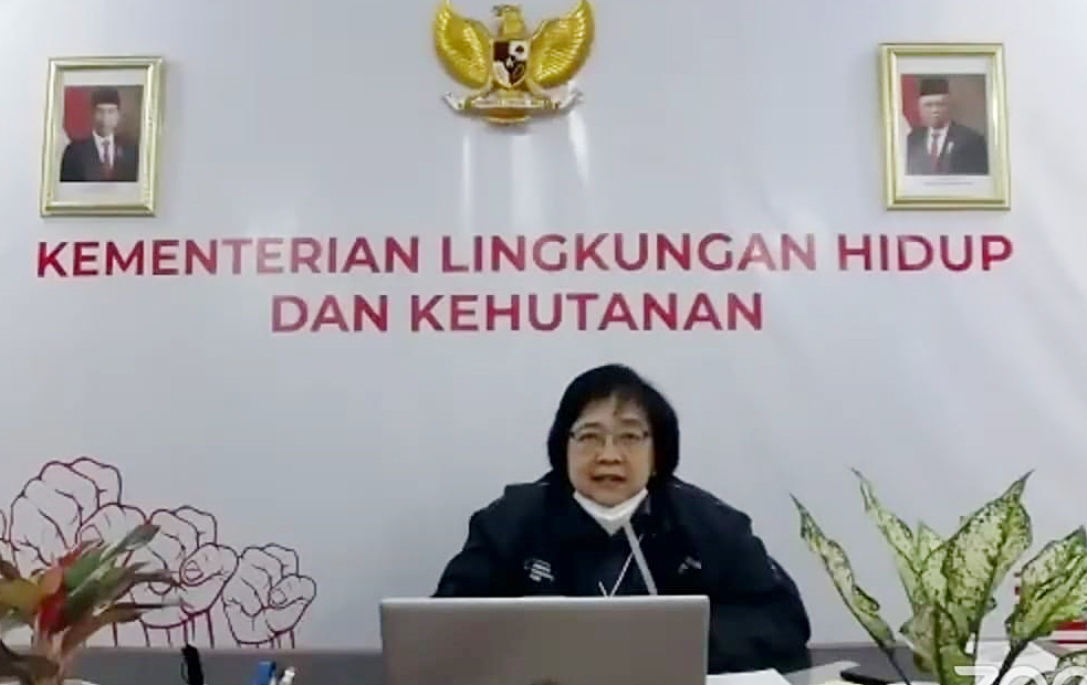 Menteri LHK Siti Nurbaya