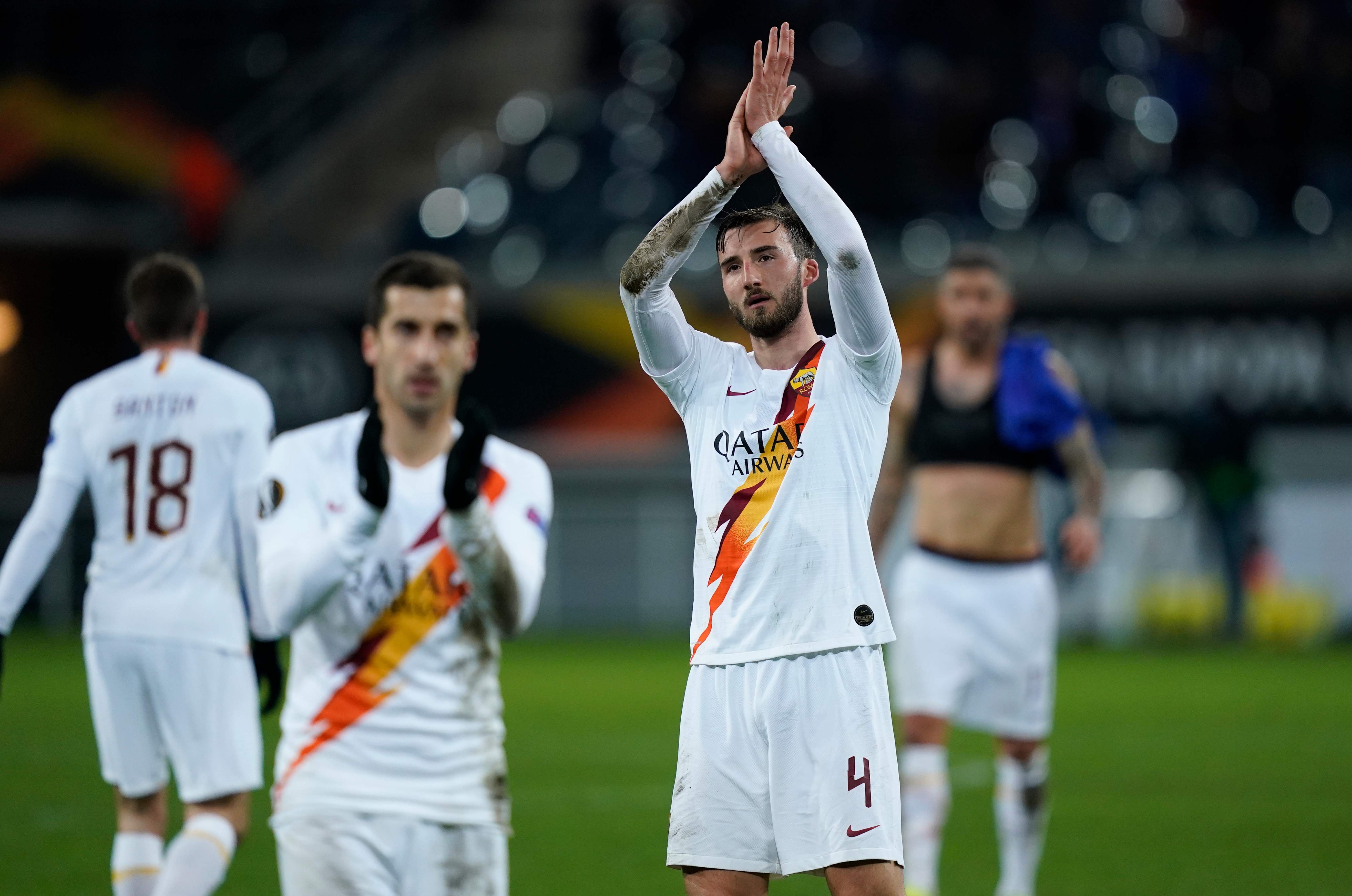 Gelandang AS Roma Bryan Cristante