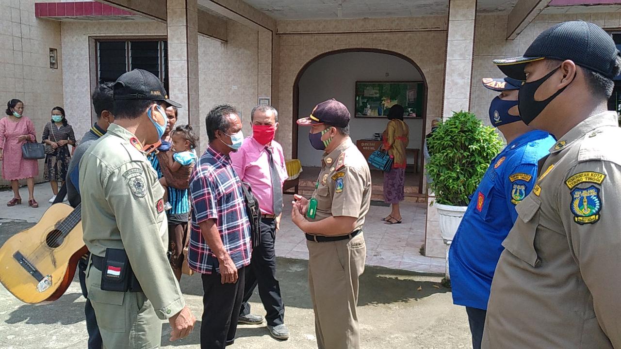 Kota Tebing Tinggi Gelar Operasi Natama Cegah Penyebaran Covid-19 