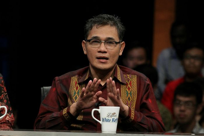 KETUA Inovator 4.0 Indonesia yang politikus PDI Perjuangan, Budiman Sudjatmiko.