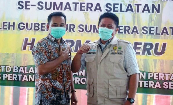 Sumsel Masuk Lima Besar Penghasil Beras Nasional