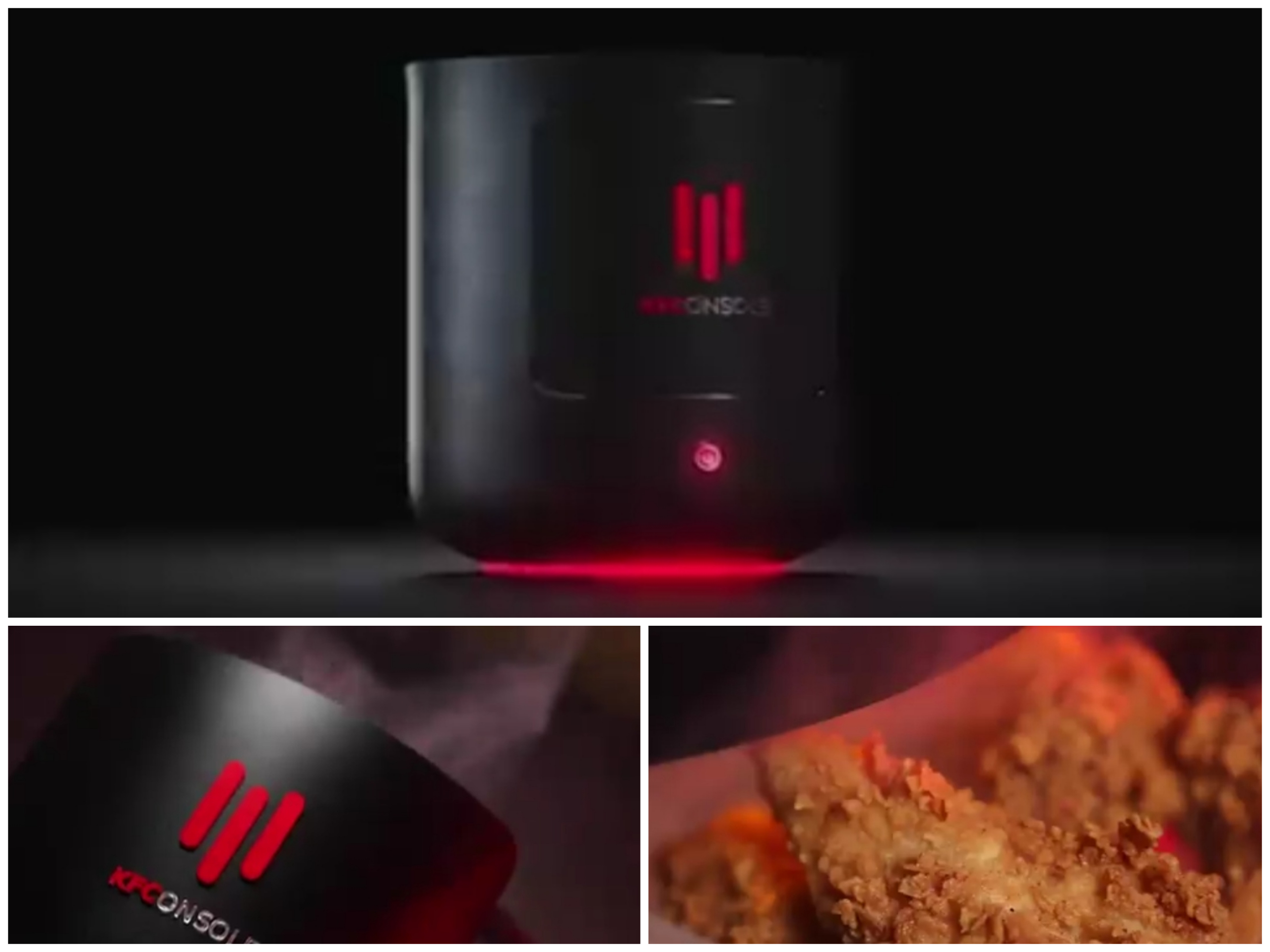 Gim konsol KFC memiliki 'chiken chamber'. 