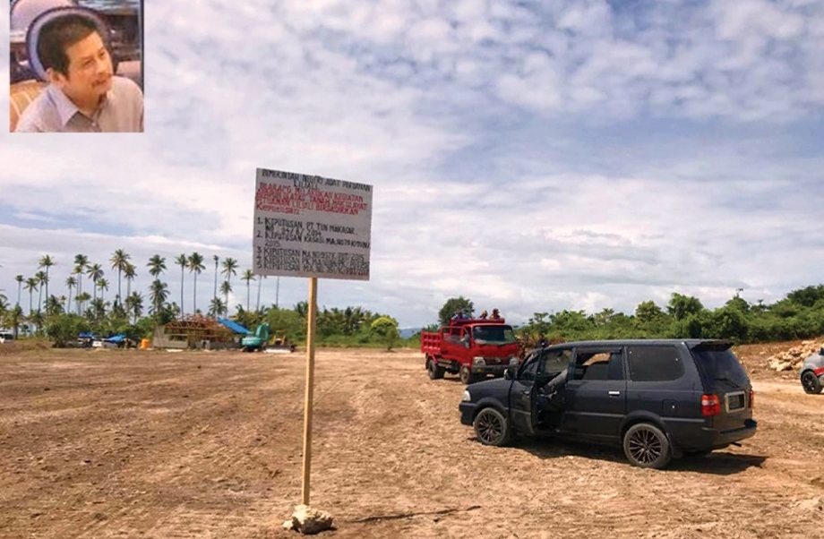 Lahan yang menjadi sengketa