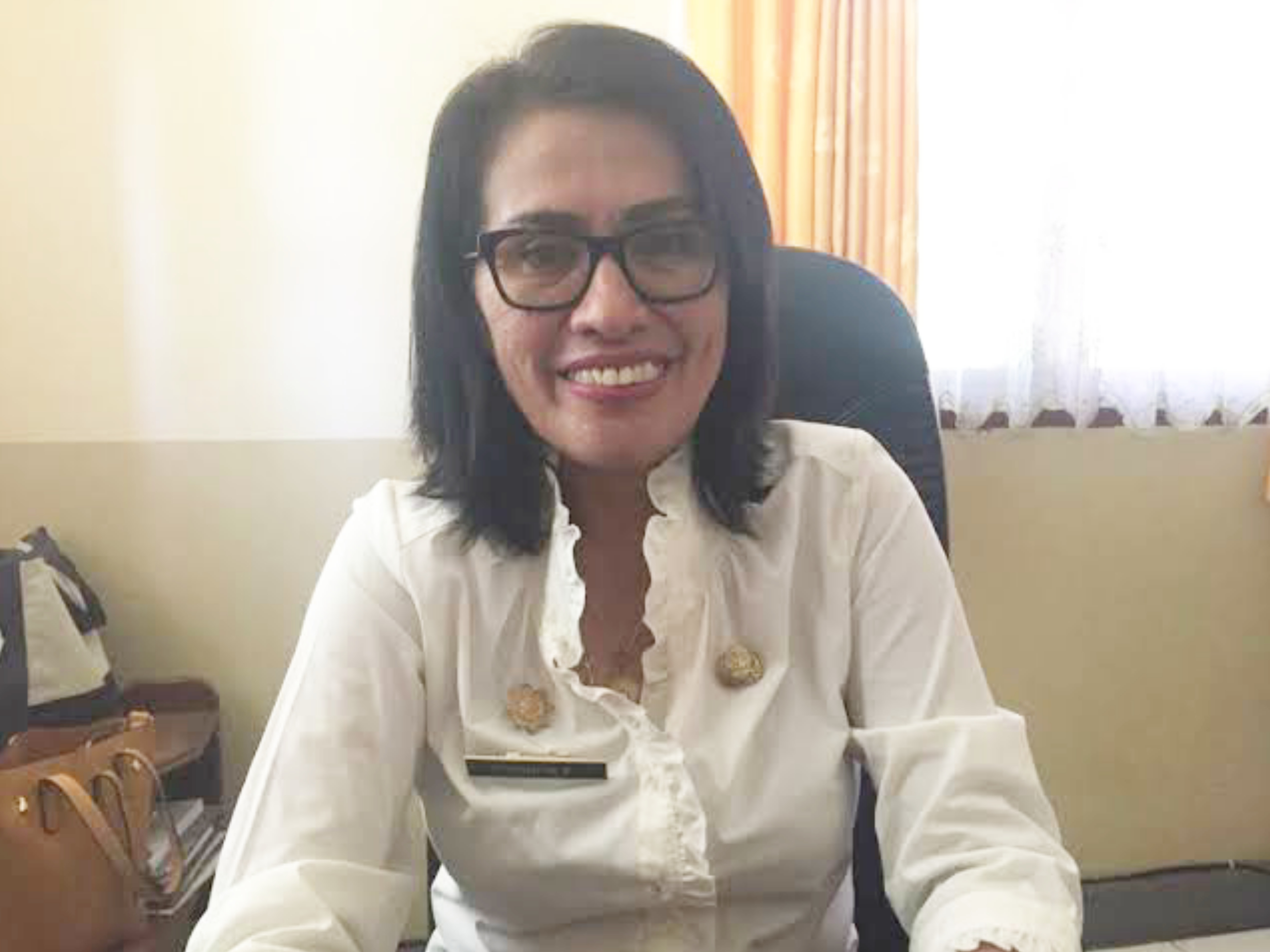 Kepala Dinas Pemberdayaan Masyarakat dan Desa (PMD) Kabupaten Sikka, Fitrianita Kristiani 