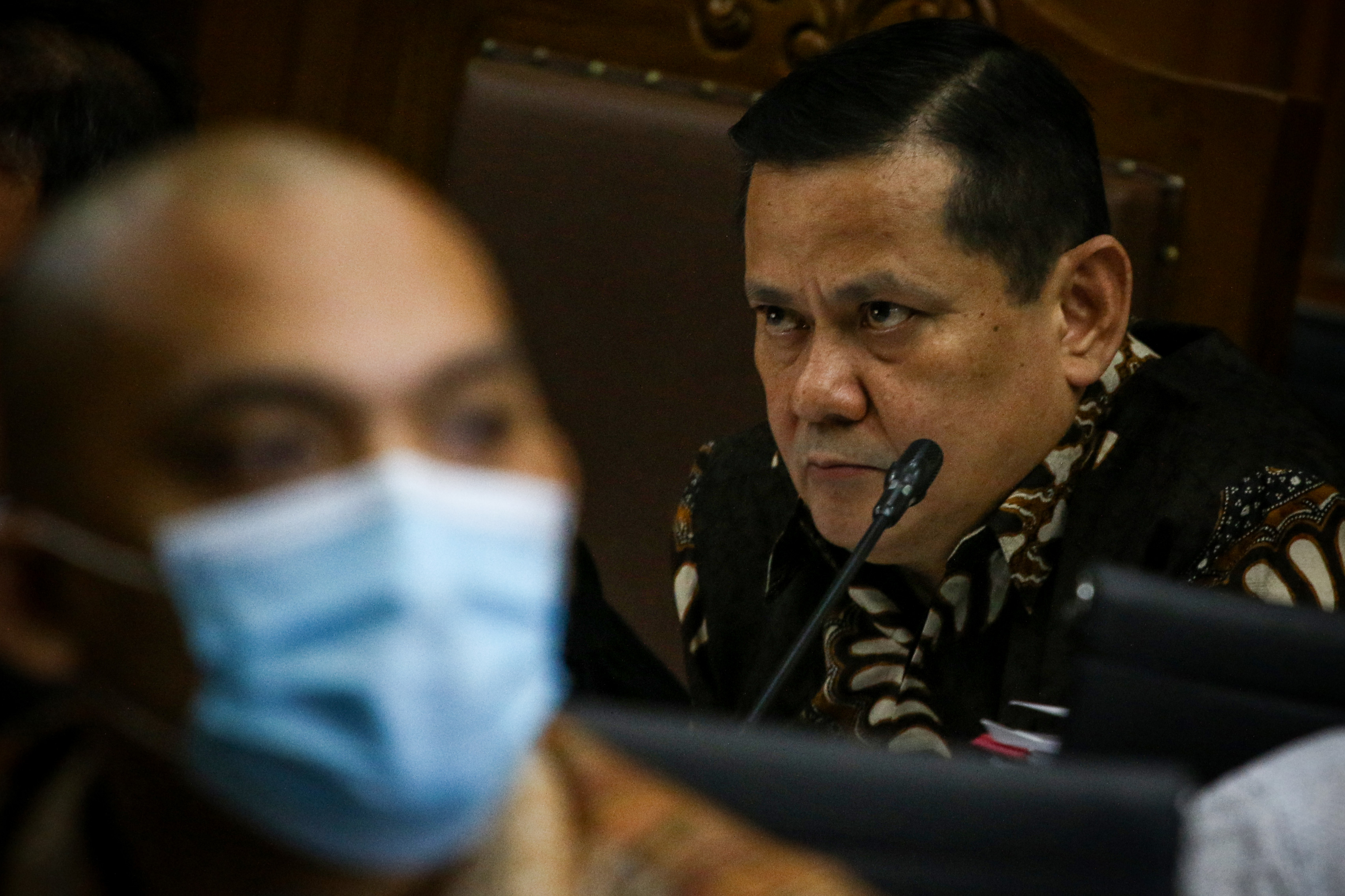 Irjen Napoleon Bonaparte di persidangan kasus Joko Tjandra