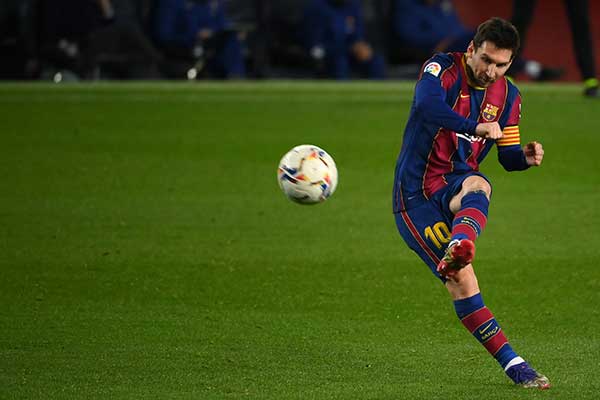Pesepak bola Lionel Messi