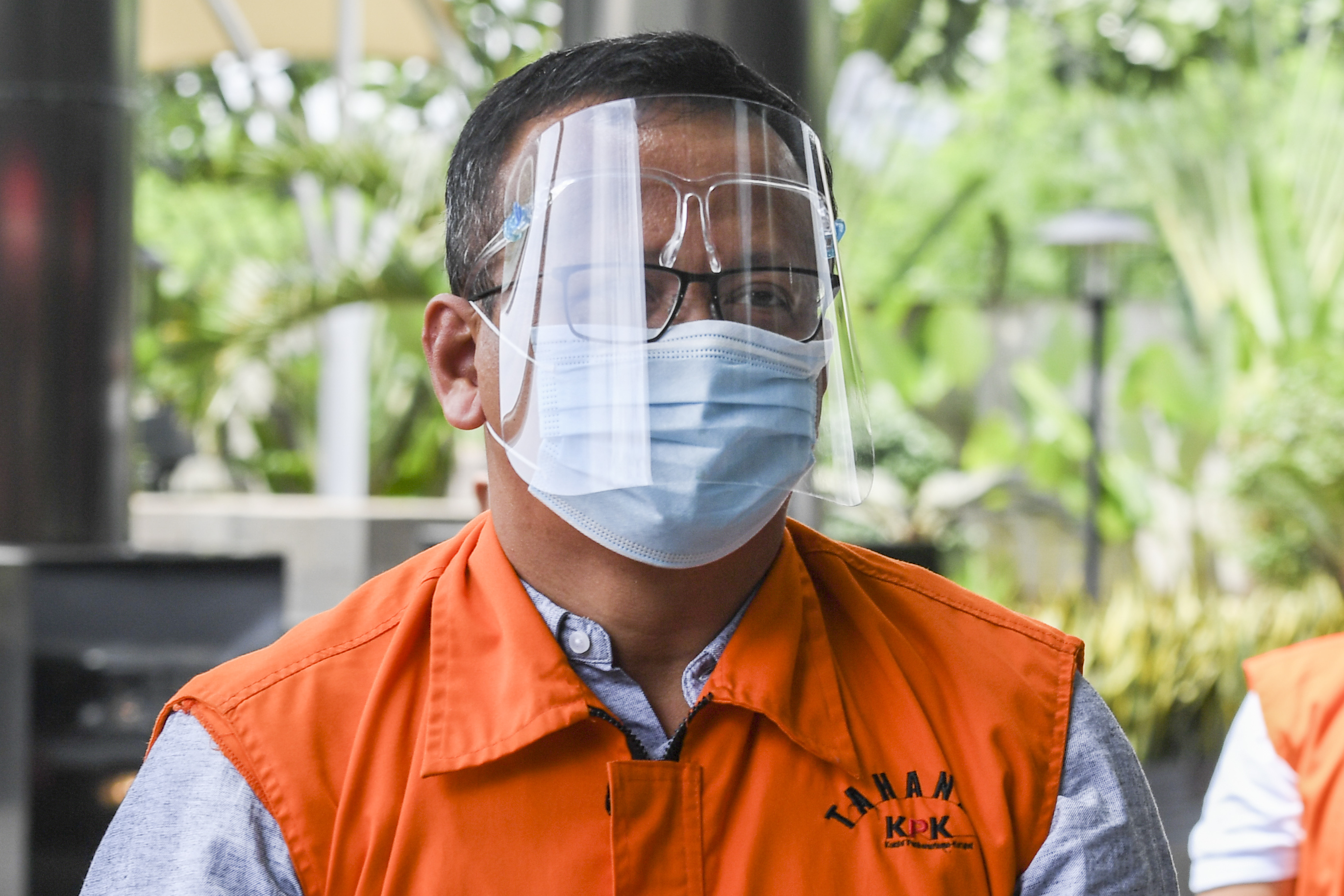 Mantan Menteri KP Edhy Prabowo yang terjerat kasus korupsi dugaan ekspor benih lobster