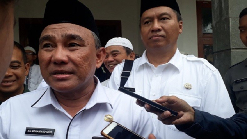 Wali Kota Depok, Mohammad Idris   Ratusan RW di Depok Berisiko Tinggi Penularan