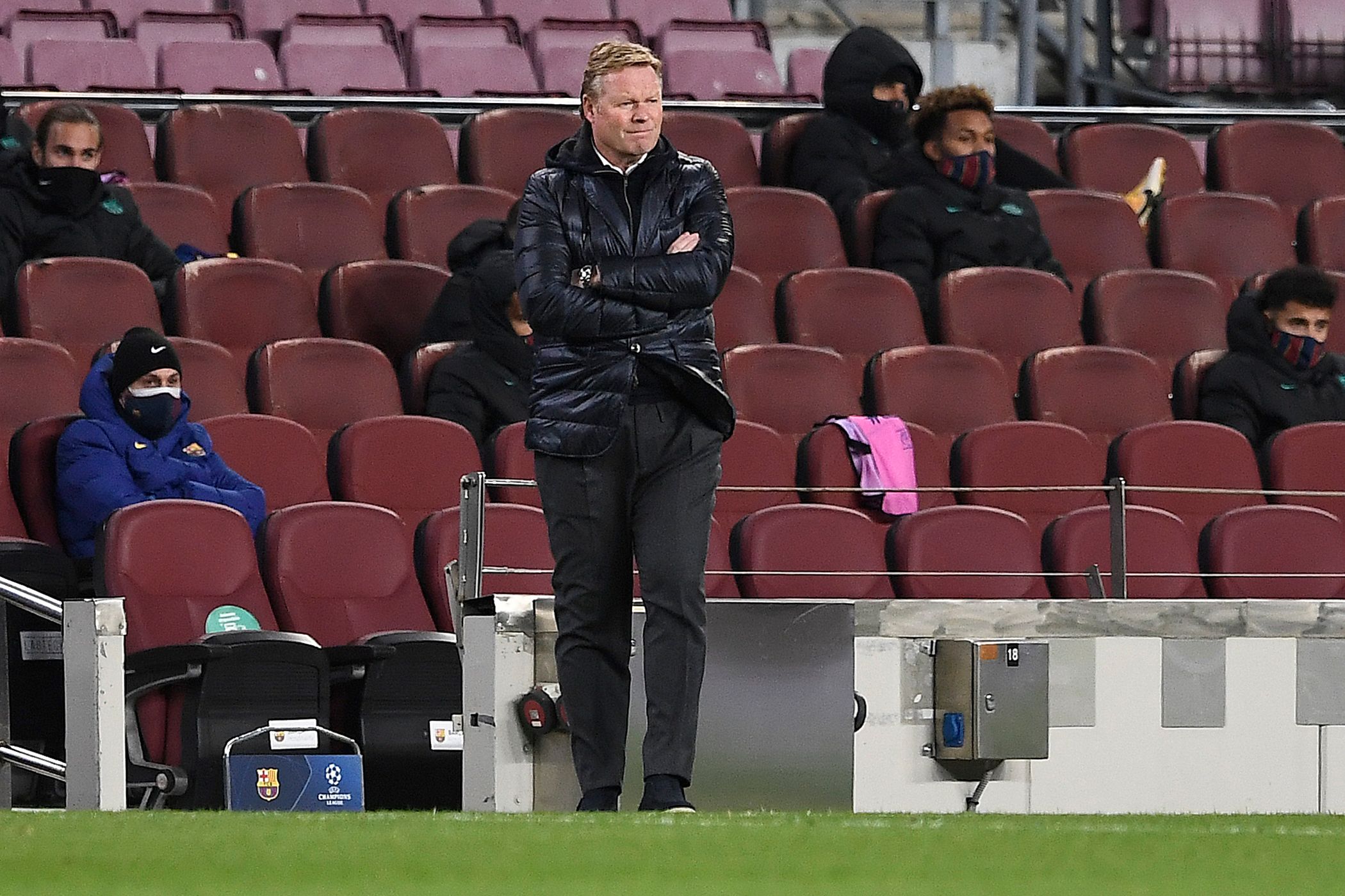 Pelatih Barcelona Ronald Koeman