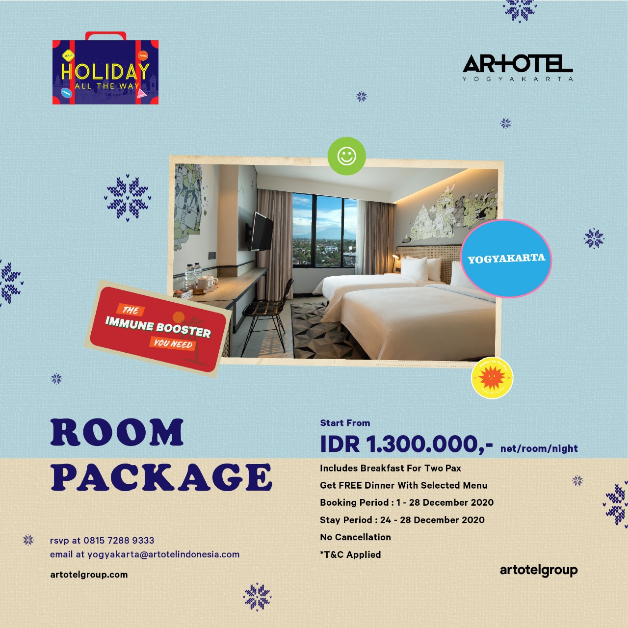 Artotel Group memberikan berbagai penawaran paket menginap yang menarik melalui program 