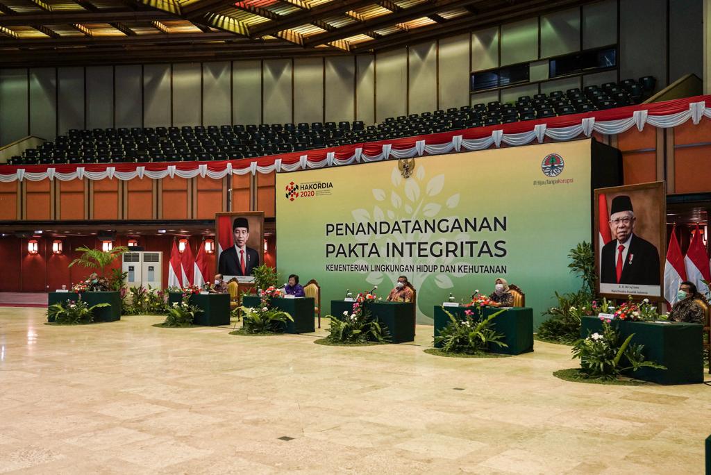 Penandatanganan Pakta Integritas Lingkup KLHK.