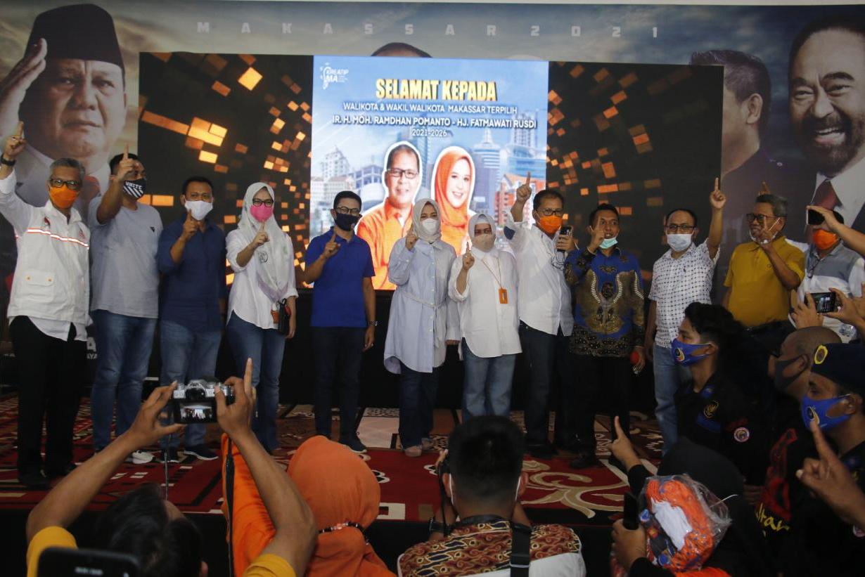 NasDem dan Dua Partai Klaim Menang Pilkada di Tujuh Daerah Sulsel