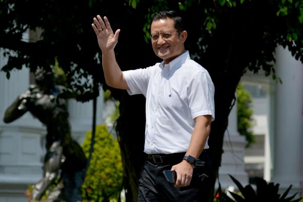 Tersangka kasus korupsi dana bansos Juliari Batubara