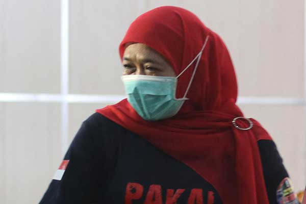Gubernur Khofifah Indar Parawansa meminta warganya terus mematuhi protokol kesehatan. “Lakukan 3M dengan disiplin.