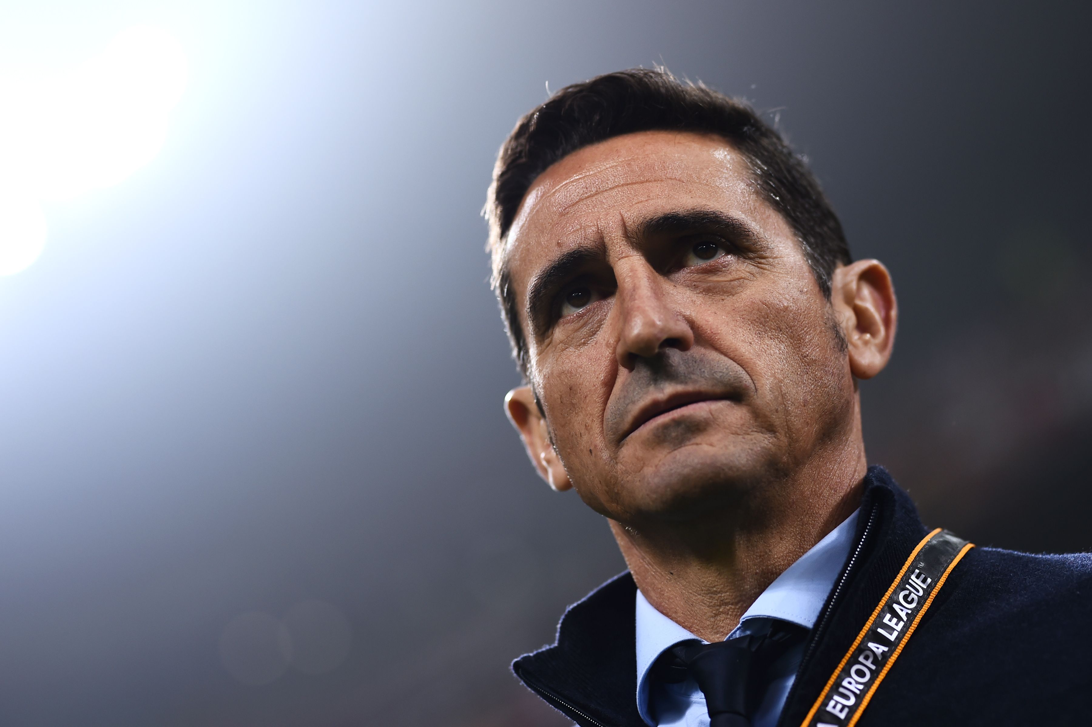 Pelatih AEK Athens Manolo Jimenez