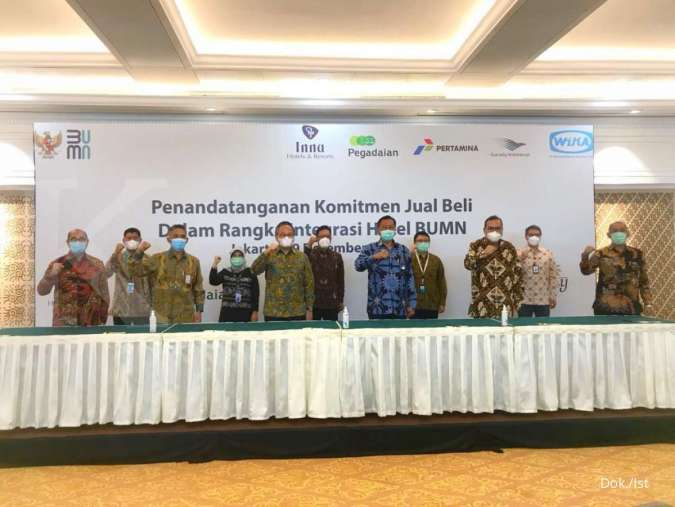 Penandatanganan pendirian Holding Hotel BUMN