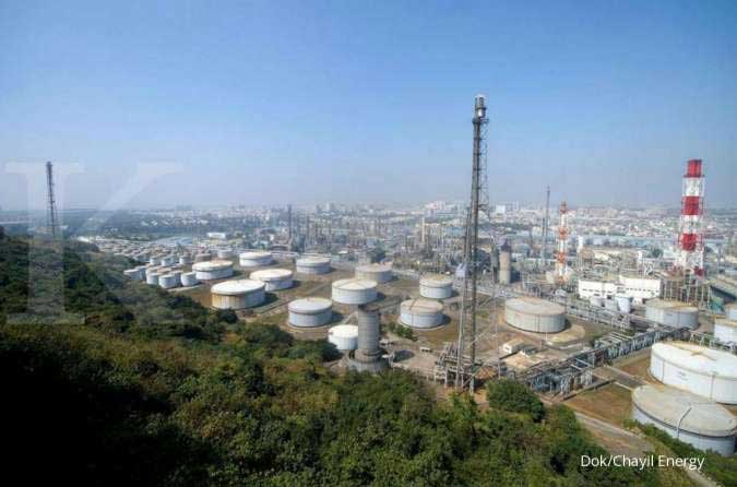 ILUSTRASI. Kilang petrokimia Chayil Energy di Teluk Bintuni, Papua Barat.