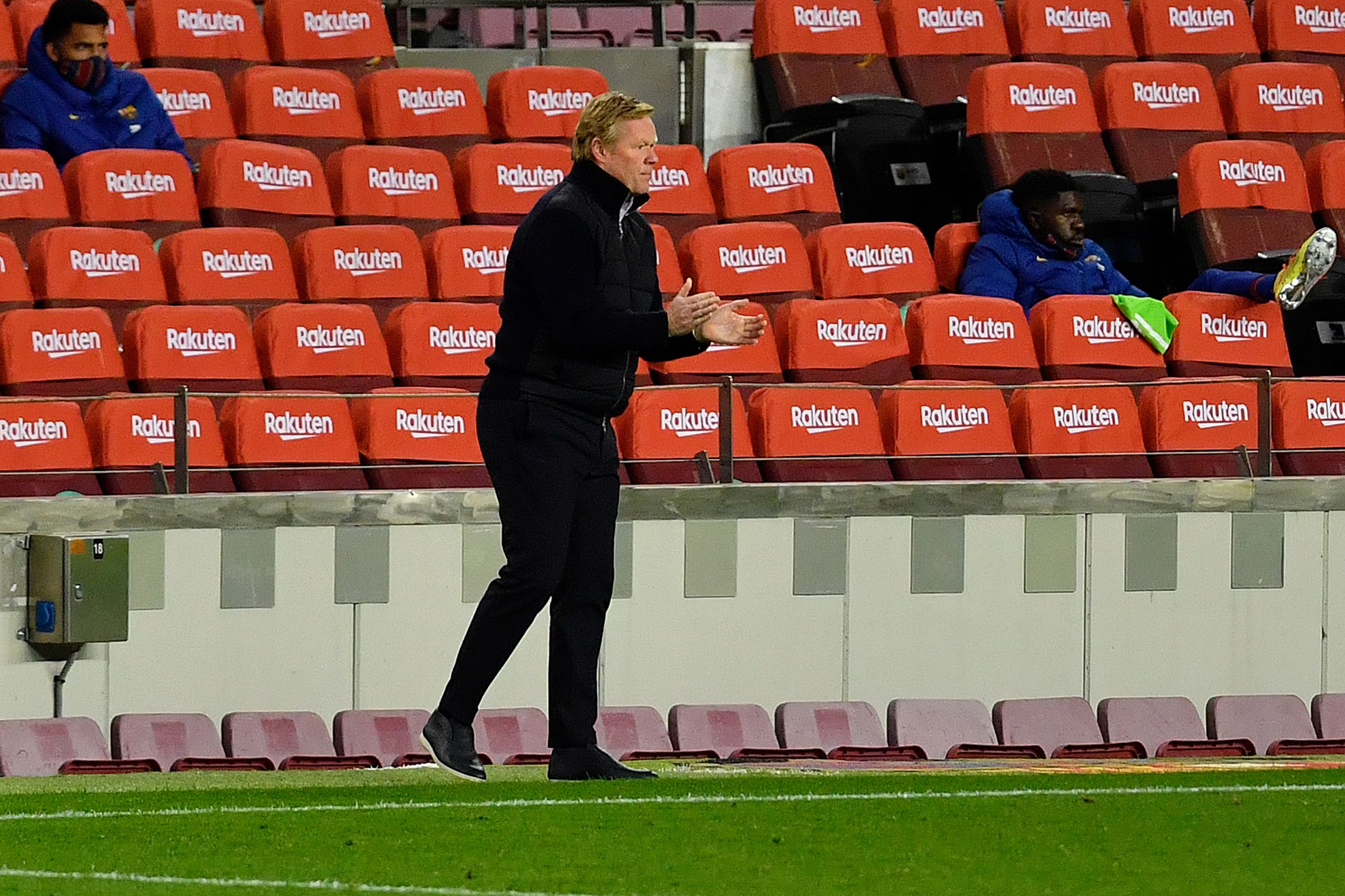 Pelatih Barcelona Ronald Koeman