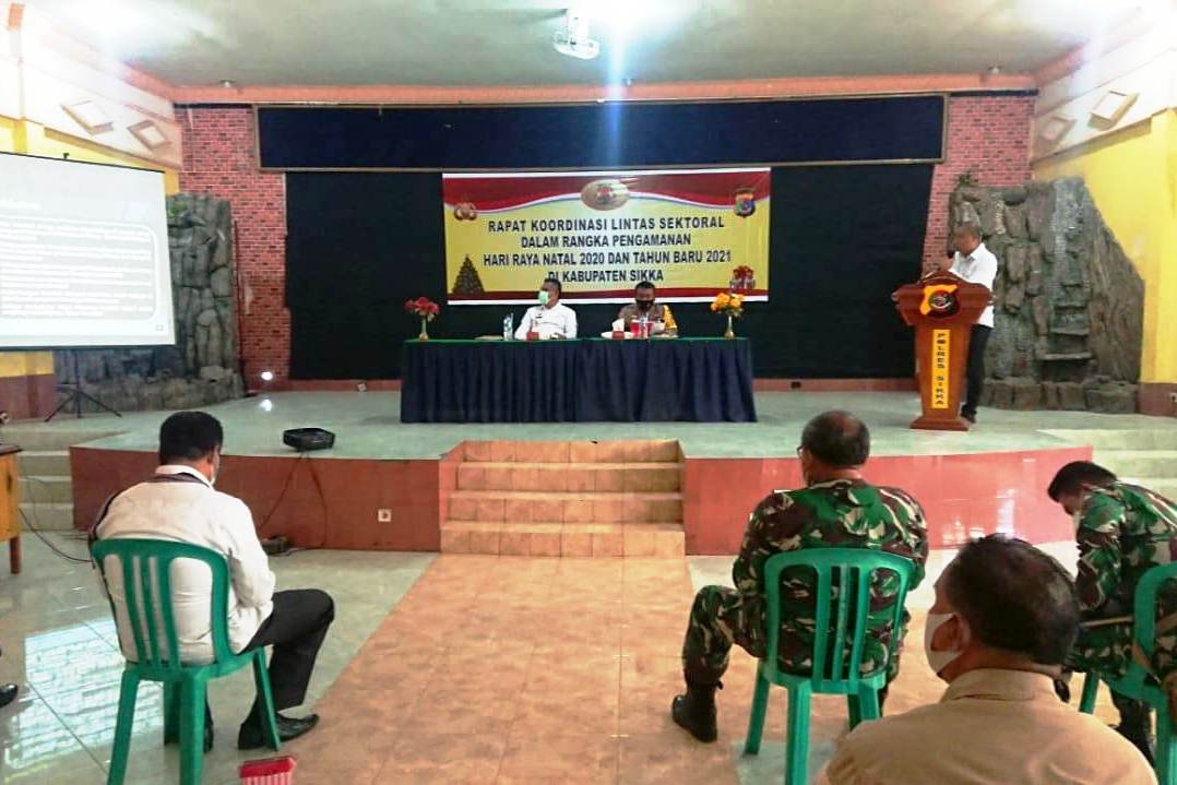 Pemkab Waspadai Warga Zona Covid-19 yang Rayakan Natal di Sikka