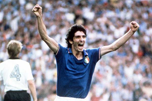 Legenda sepak bola Italia Paolo Rossi
