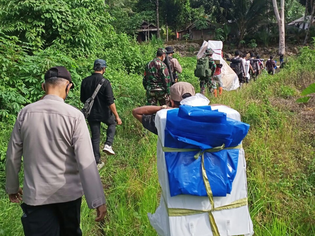 Distribusi Logistik Pilkada ke Pedalaman Kalsel Dimulai