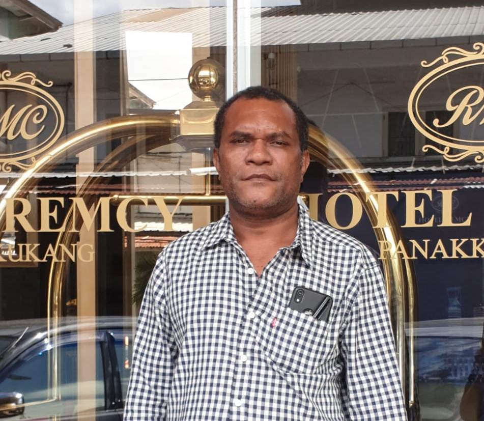  Ketua Umum Presidium Putra Putri Pejuang Pepera, Provinsi Papua, Yanto Khomlay Eluay