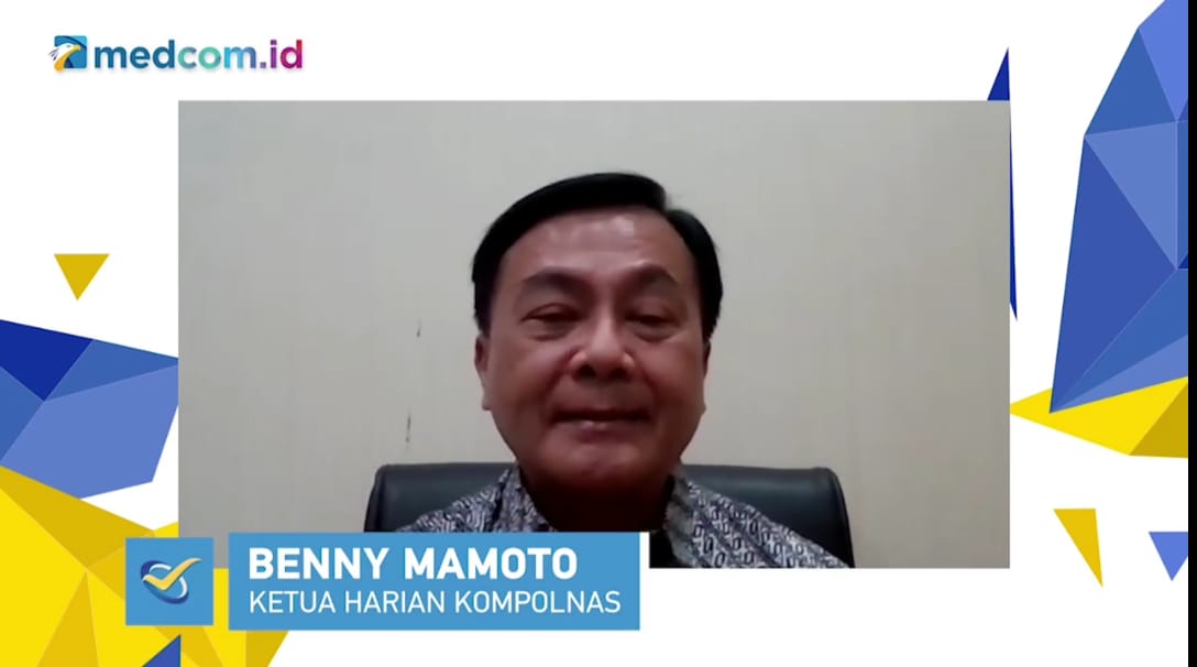 Ketua Kompolnas, Benny Mamoto.