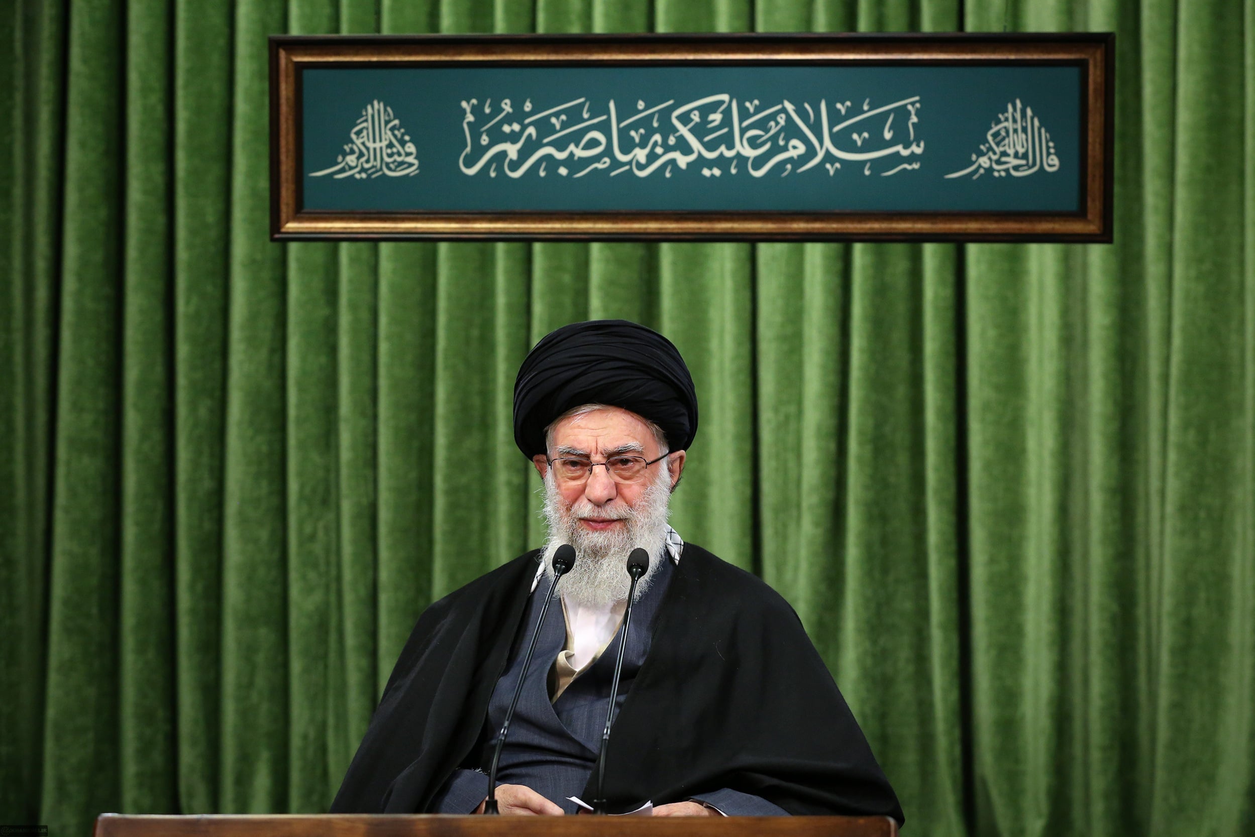 Pemimpin Revolusi Islam Ayatollah Ali Khamenei.