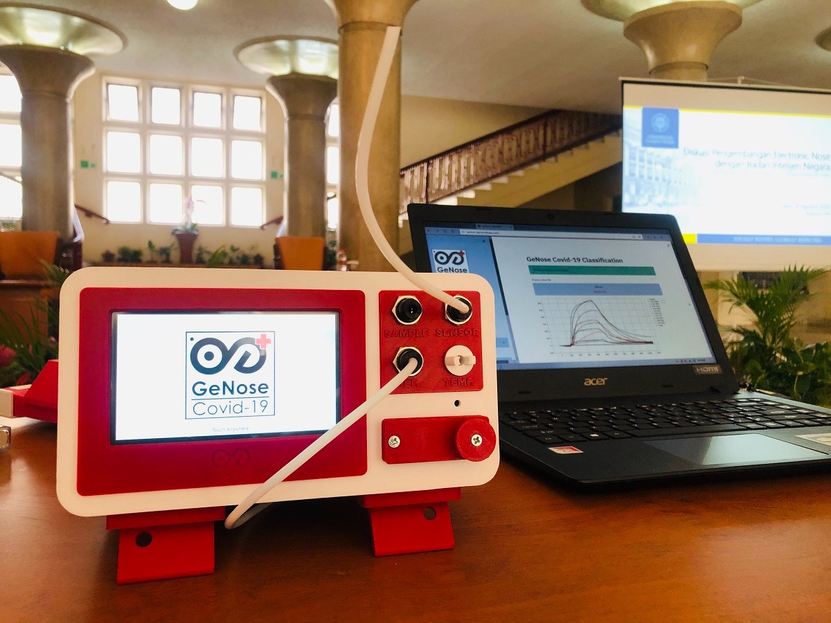 GeNose mendapat izin edar dari Kementerian Kesehatan.