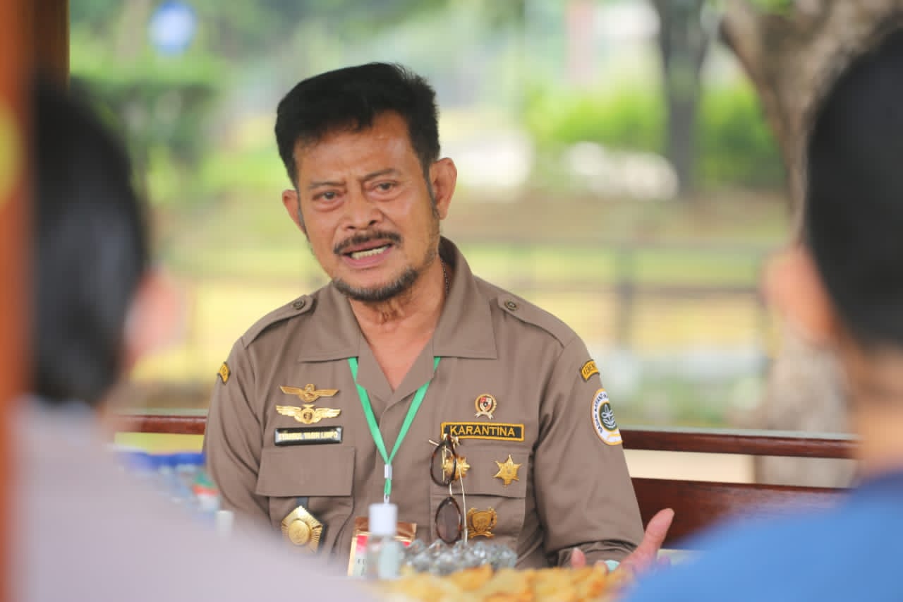 Menteri Pertanian Syahrul Yasin Limpo.
